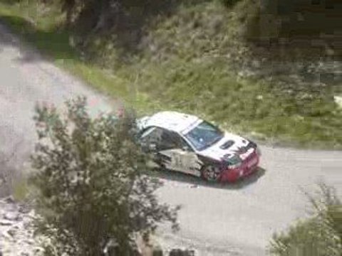 Rallye venasque 2009 samedi subaru impreza n°25 fontaine