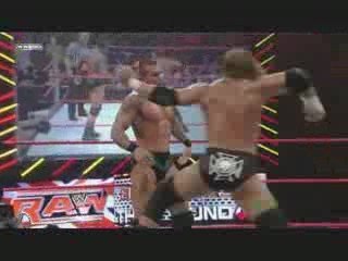 Triple H vs Randy Orton No Disqualification Match 04.20.09