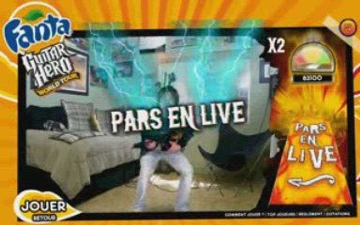 Fanta Guitar Hero Wolrd Tour Roxx Guitare 146162 points