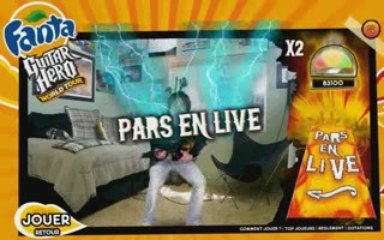 Fanta Guitar Hero Wolrd Tour Roxx Guitare 146162 points