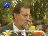 Rajoy asegura que no ha pactado fechas con Zapatero...