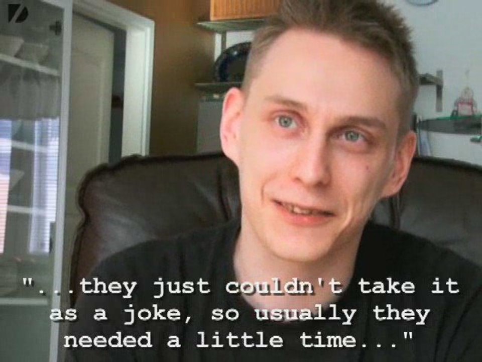 Man's Finger Is A Hard Drive