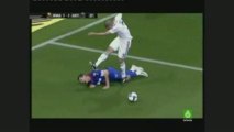 Lamentable agresion de Pepe (RMadrid) a Casquero (Getafe)