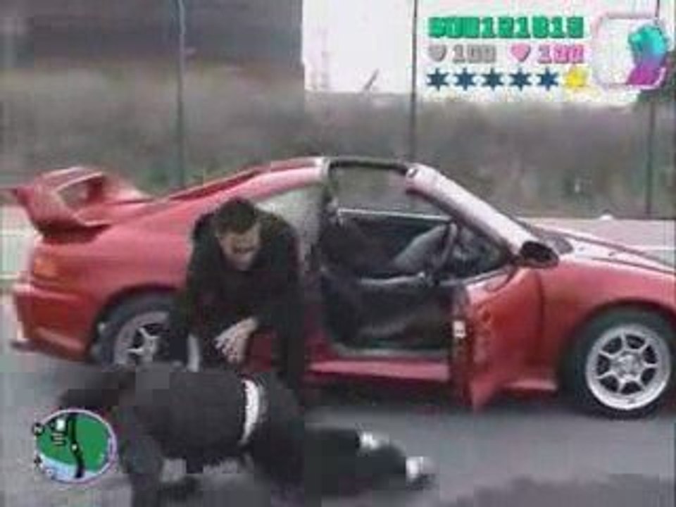 Gta oyununun canlandırması kesin izleyin