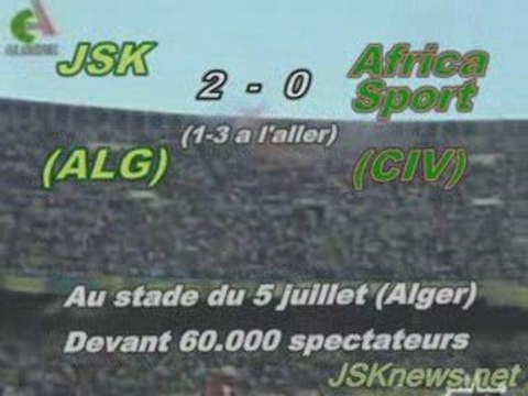 JSK-Africa Sport - 1ère Mi-temps