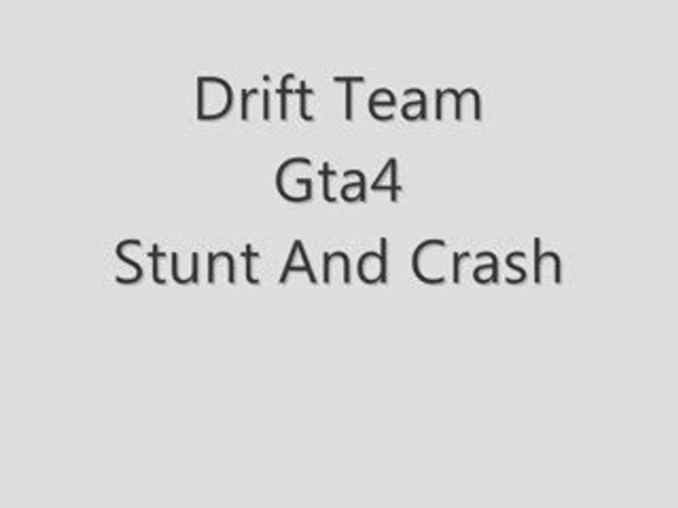 Gta 4 Stunts And Crash