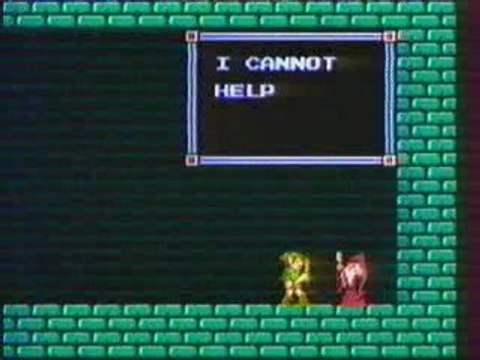 Publicité zelda 2 NES