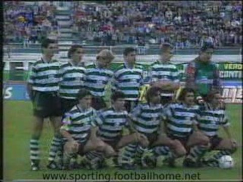 Sporting - 4 V. Guimarães - 1 de 1992/1993