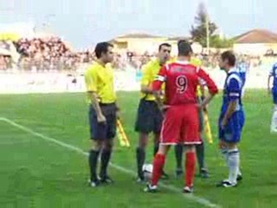 Libourne - niort _ Entrée equipes