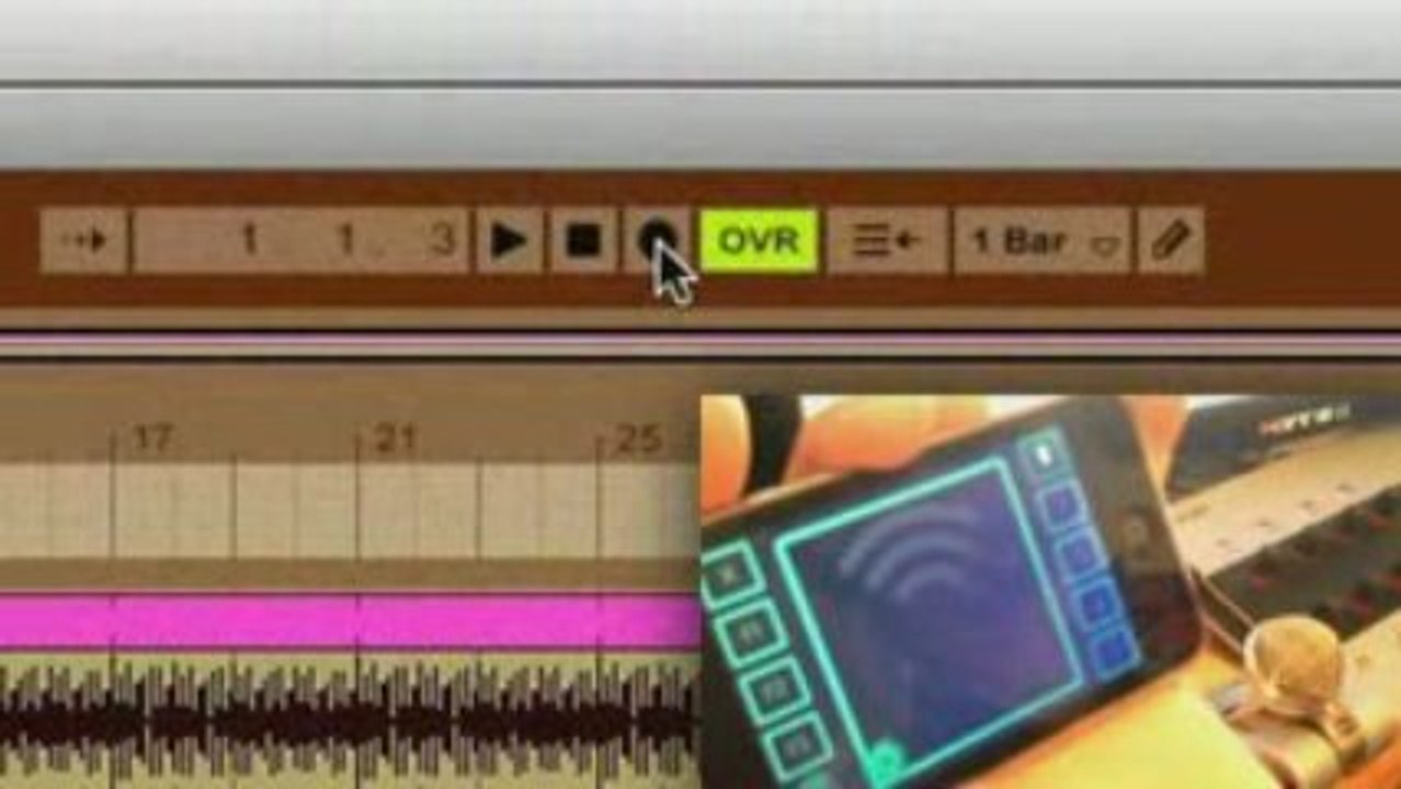 iTouchMusic Pad for iPod Touch & iPhone with Ableton Live