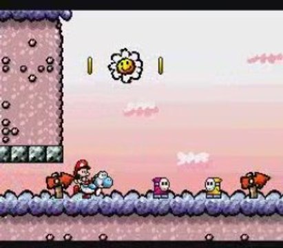 Lets Play Super Mario World 2 Yoshis Island pt 28 level 4-3