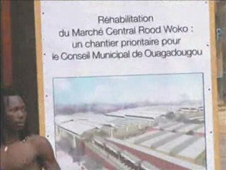 Le nouveau marché de Ouagadougou