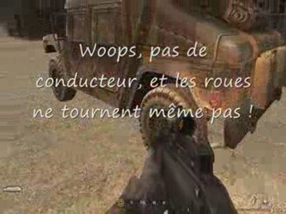 cod4 voitures fantômes