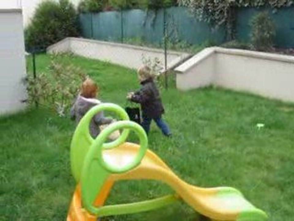 La chasse aux oeufs...