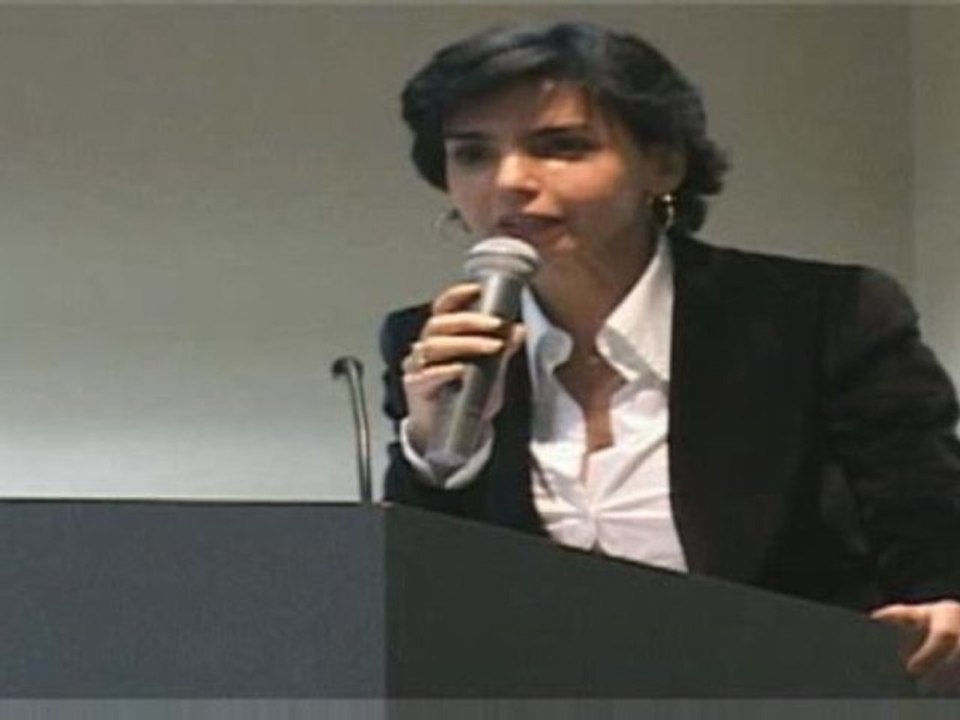 Euro 2009 : Rachida DATI à Paris XIX°