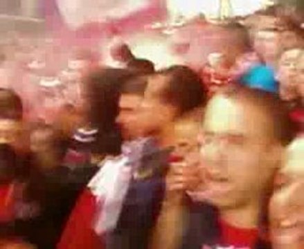 lyon-psg 2008-2009 parcage paris crackage fumis