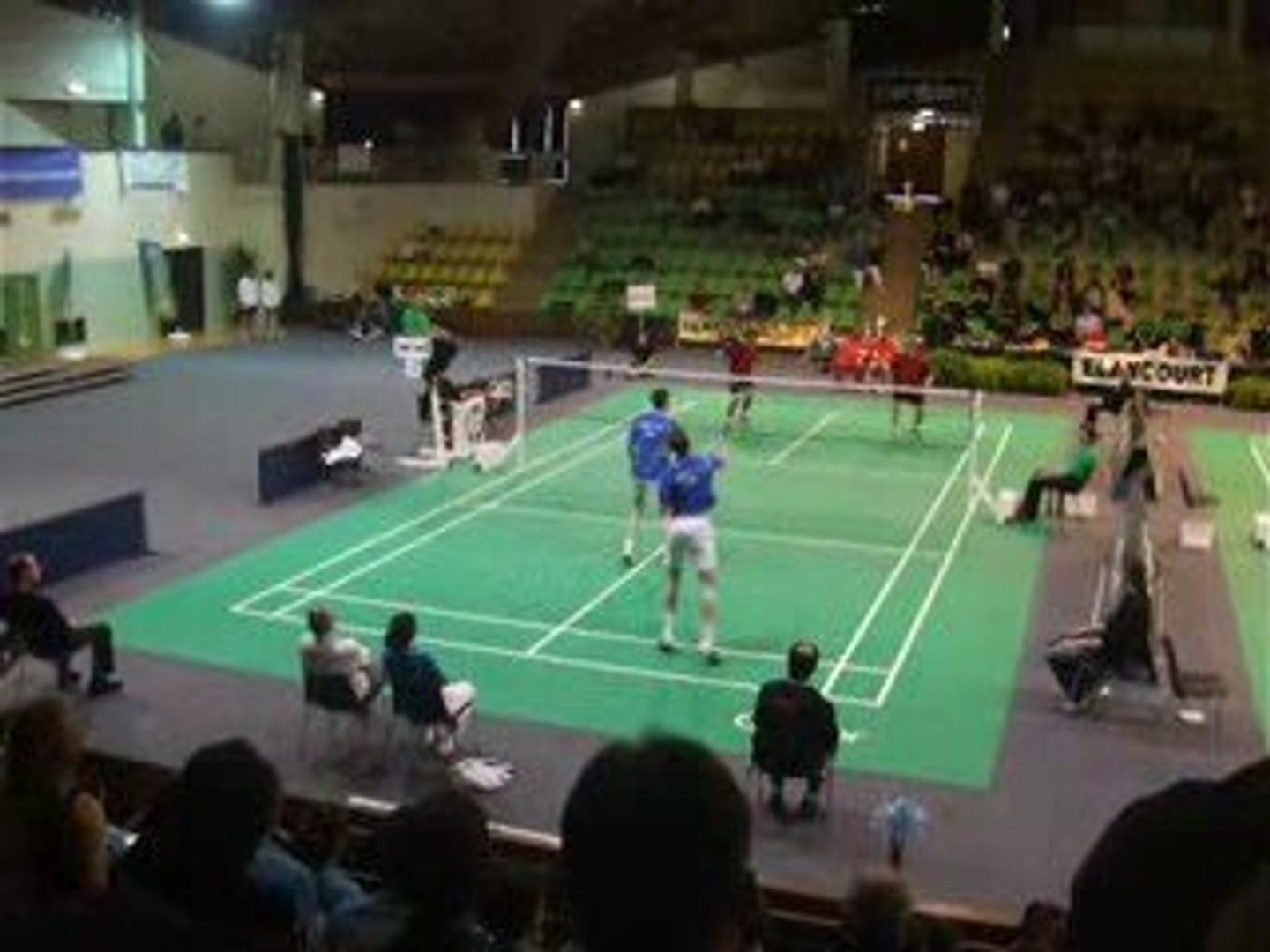 Finale Badminton Interclub 2009 a élancourt, Double Homme