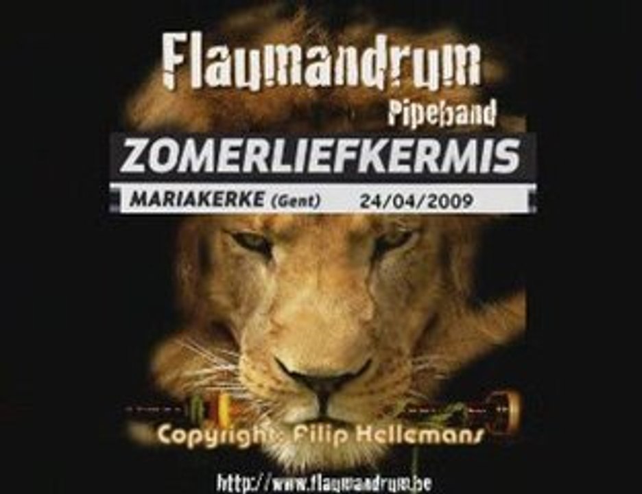 ZOMERLIEFKERMIS 2009: Flaumandrum Pipeband