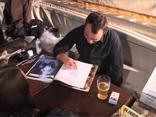 dedicace du art book d'Olivier Ledroit au Black Dog (Paris)