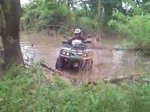 bourbier géant en quad TGB 525 SE blade