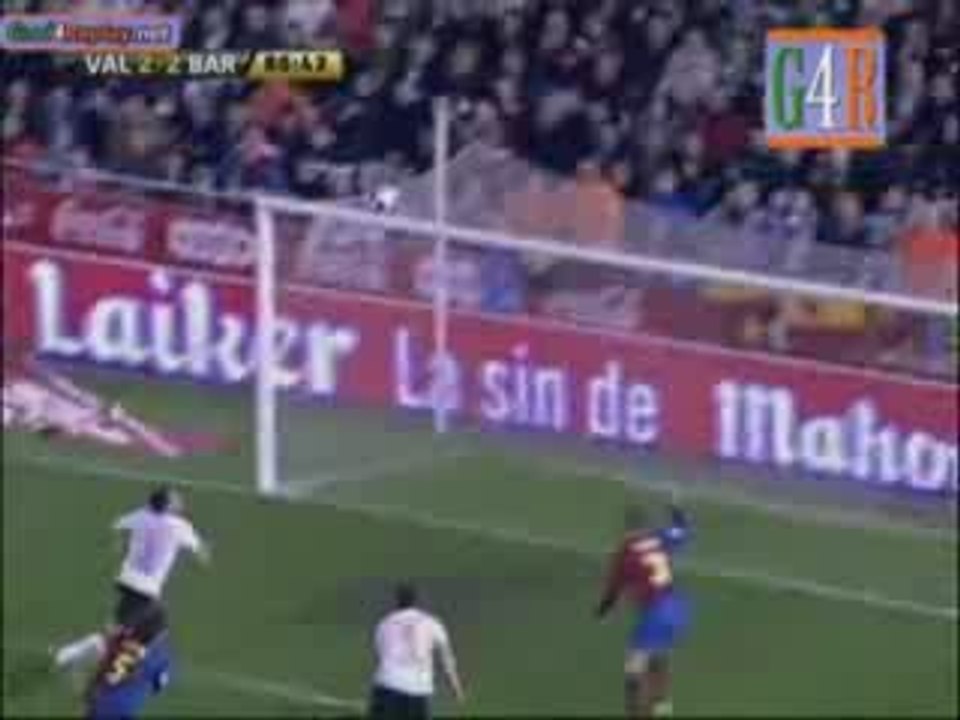 HENRY 2-2 VALENCE - FC BARCELONE