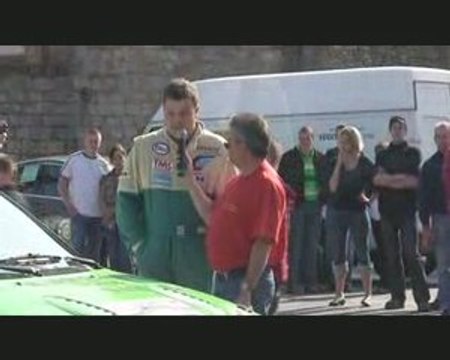 RALLYE DES ARDENNES 2009 PROMO à la fin du RALLYE DE VERVINS