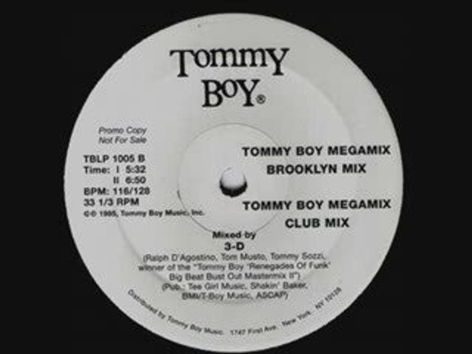 3D - Tommy Boy Megamix (Club Mix) 1985