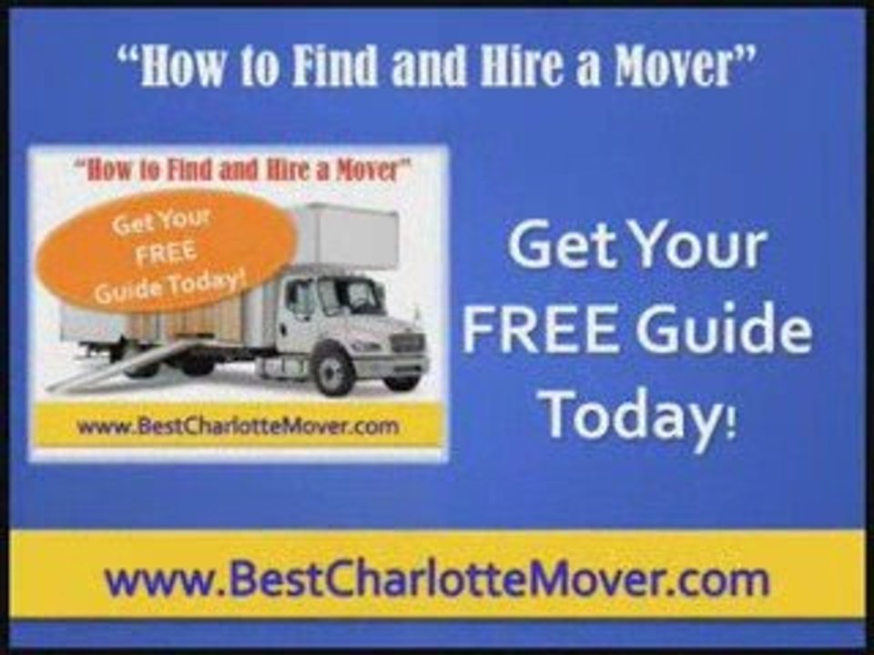 Charlotte Mover Charlotte Residential Moving Charlotte