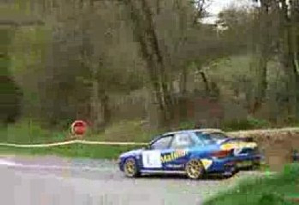 rallye 2009 conde sur noireau impreza