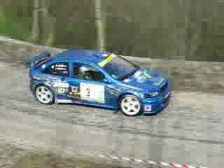 opel astra kit car rallye haut vivarais 2009