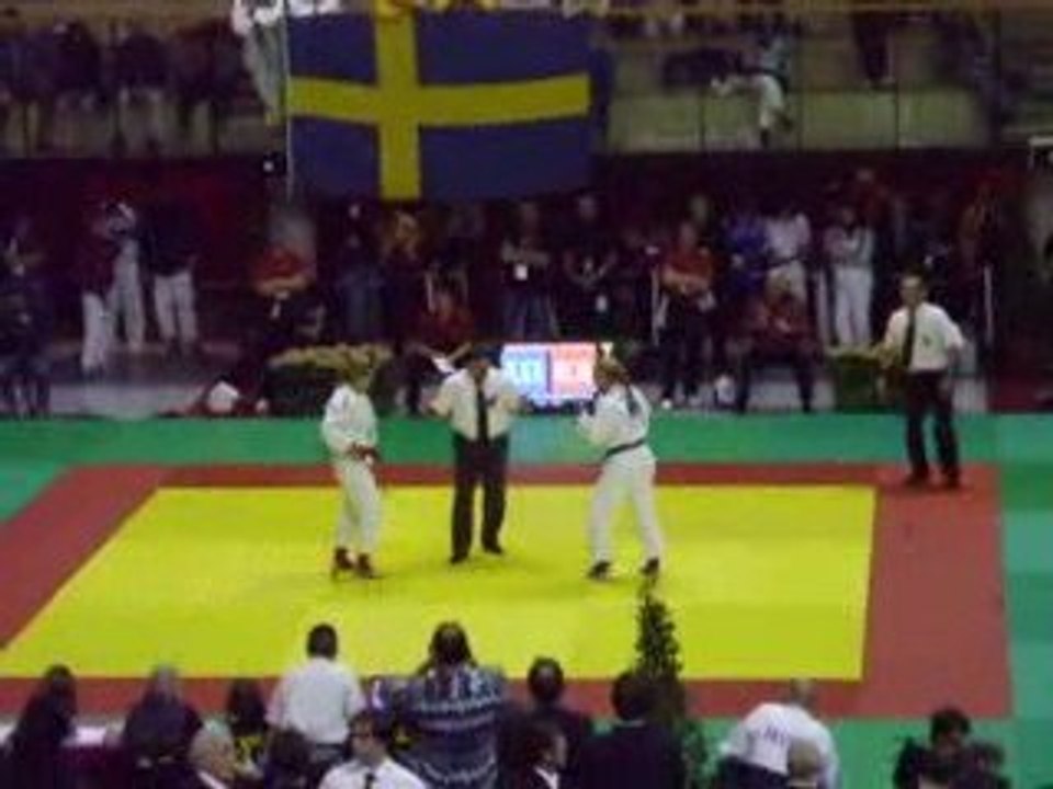 Finale Féminine Fighting (- de 62 kg) Tournoi de Paris 2009