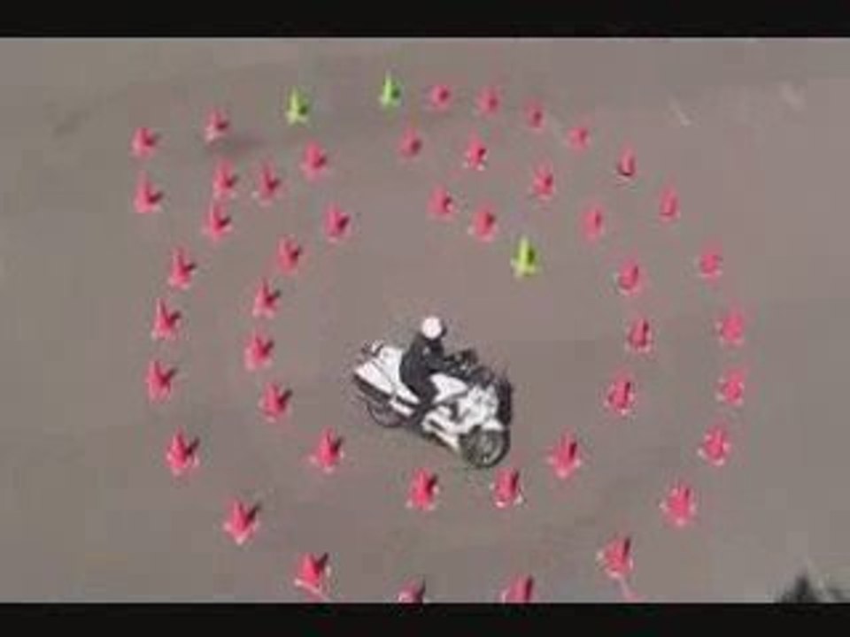 Demonstration moto de la police de Phoenix (2009)