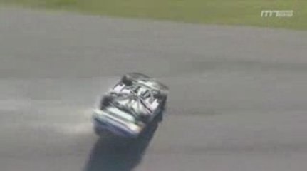 Nascar Nationwide Series 2009 Talladega Kenseth roll