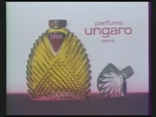 Pub parfum Diva Ungaro 1985