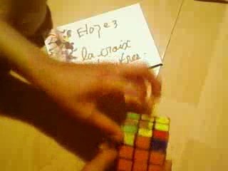 Solution rubik's cube part 2 cube finit