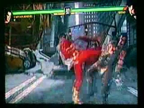 Mortal Kombat VS DC- Captain Marvel VS Kano