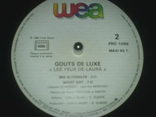 Goûts de Luxe - Les Yeux de Laura (Mix Alternatif) exclusif