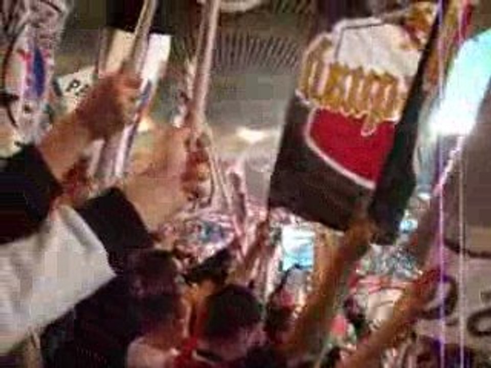 PSG - DYNAMO KIEV  UEFA CUP 2008/2009 ENTREE DES JOUEURS