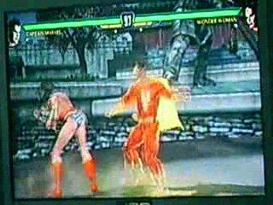 Mortal Kombat VS DC- Captain Marvel VS Wonder Woman