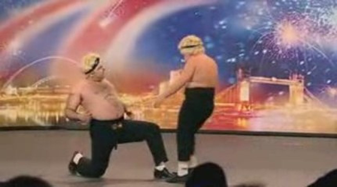Funny dance performance - Britain Got Talents