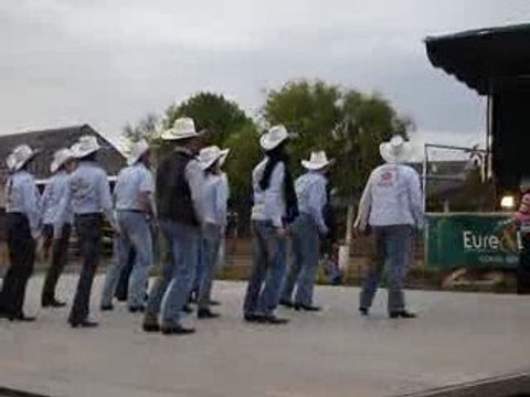 God blessed Texas démo danse par City Jane Country