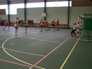 Tir sur le poteau de fred