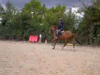 Titi et MA au galop