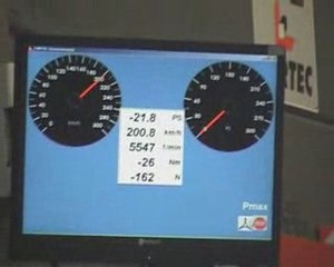 Passage au banc FIAT COUPE 20VT SPR powered