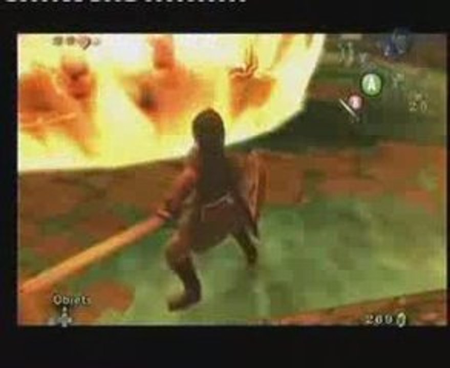 Zelda 02 - monstre de feu