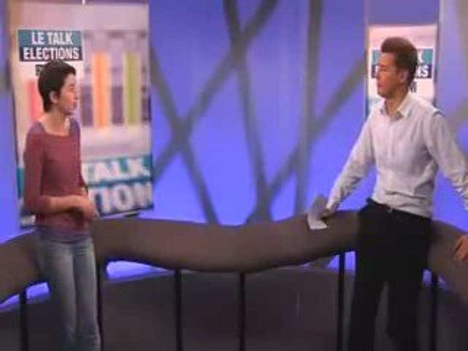 Céline Caudron,candidate LCR Belgique