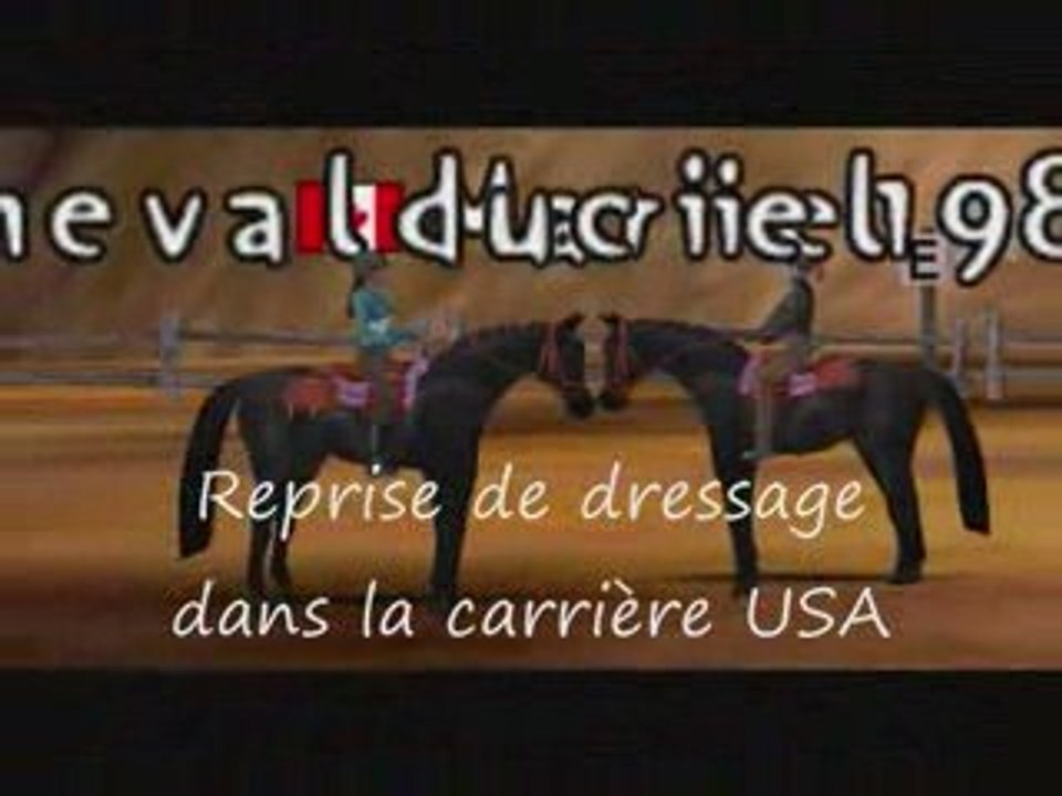 Mission équitation online Dressage