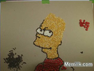 Bart Simpson- Stop Motion Art