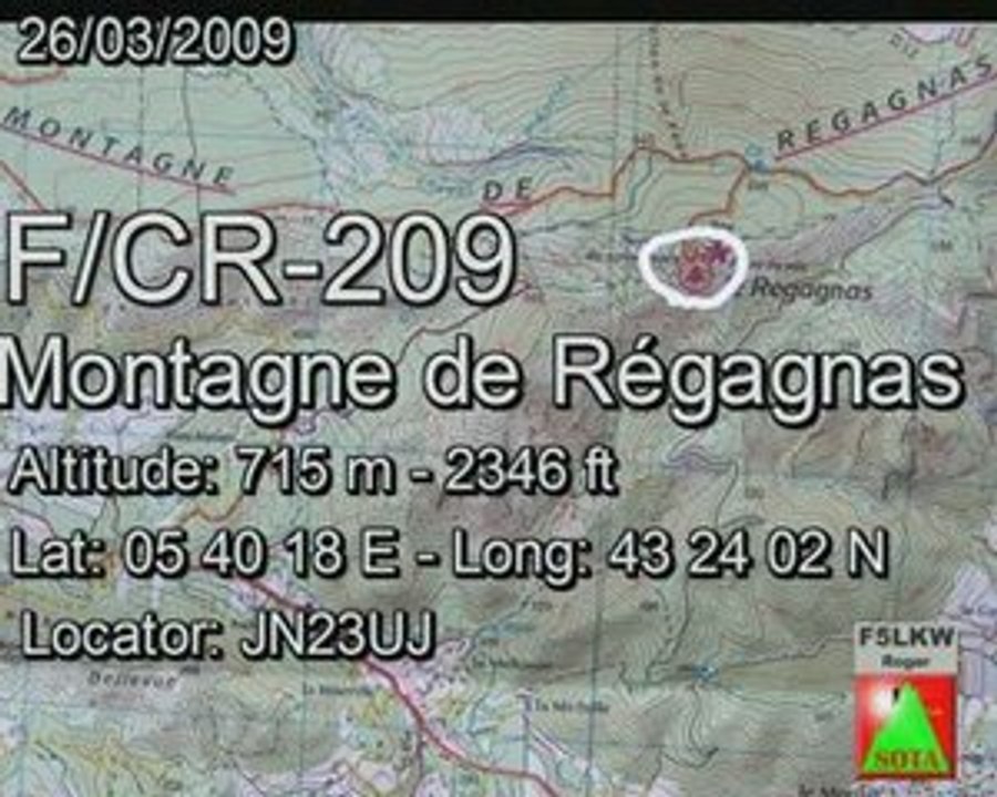 F/CR-209 - Montagne de Régagnas