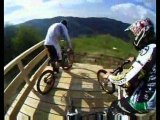 La Bresse 2009, World Cup DH Track-Helmet Cam